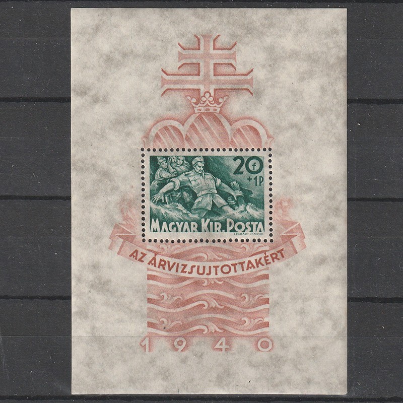 Árvíz Blokk (Inundatia bloc) LP 662 1940