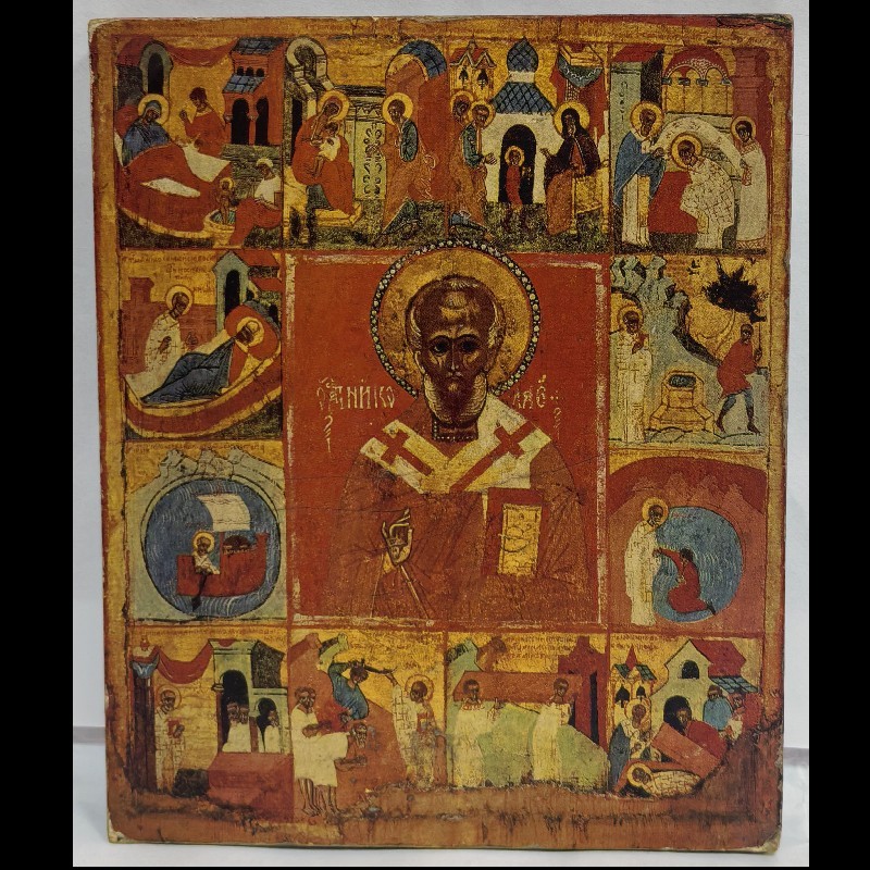 Icoana reprezentand Sfantul Nicolae