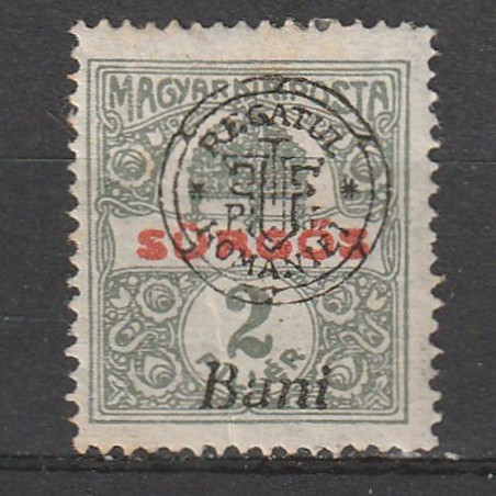 2 Filler Sürgős Magyar Kir. Posta - zona Oradea 1919