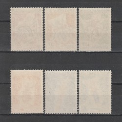 Insecte Natura Polara LP 40-42 si 49-51 (Yvert) TAAF 1973