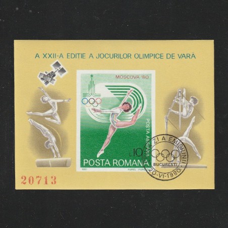 Jocurile Olimpice de Vara Moscova LP1013 1980