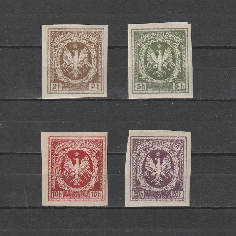 Legiunea Poloneza Emisiune Locala 1916 Polonia