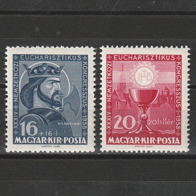 Eucharistikus pár LP 599-600 1938