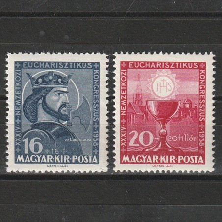 Eucharistikus pár LP 599-600 1938