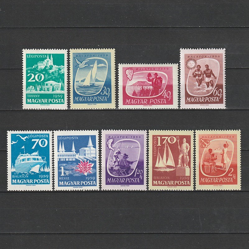 Balaton (Lacul Balaton) I LP 1673-1681 1959