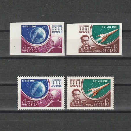 Al doilea zbor spațial cu echipaj uman Sc.2509-2512 (Scott) 1961