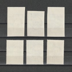 Pionierii constructiei de rachete Mi.2898-2903 (Michel) 1964