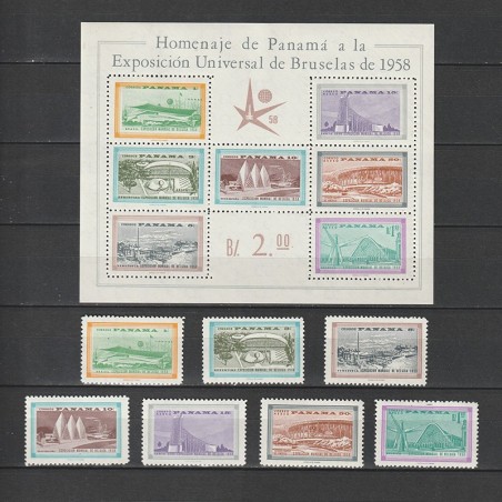 Expoziția Internațională de Timbre „EXPO 1958” - Bruxelles