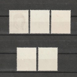 Fluturi Pro Juventute Sc. B247-251 (Scott) Elvetia 1955