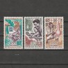Arta si Cultura Posta Aeriana Mi. 207-209 (Michel) Congo 1970