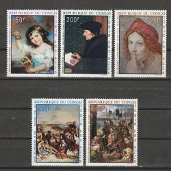 Picturi Celebre Mi. 225-229 (Michel) Congo 1970