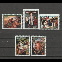 Picturi Religioase - Pastele - Posta Aeriana Sc. 112-116 (Scott)