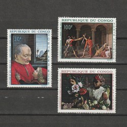 Picturi Celebre Sc. 148-150 (Scott) Congo 1968