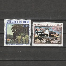 Picturi Henri Rousseau Sc. C43-44 (Scott) Ciad 1968