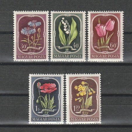 Virág II ( Flori II) LP 1262-1266 Ungaria 1951