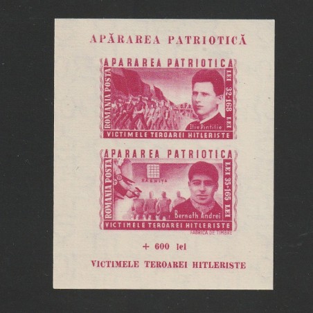 Apararea Patriei LP169 Nedantelat Romania 1945
