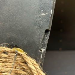 Mască decorativă tradițională din lemn, pictată manual – Indonezia