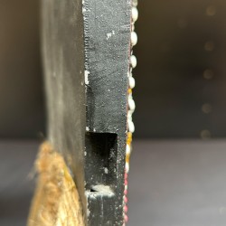 Mască decorativă tradițională din lemn, pictată manual – Indonezia