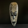 Mască decorativă din lemn gravată – Indonezia