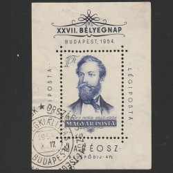 Bélyegnap 27. Jókai Mór (Ziua Marcii Postale 27.) Stampila Prima Zi LP