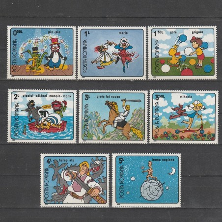 Desene Animate din Filme Romanesti LP1224 Romania 1989