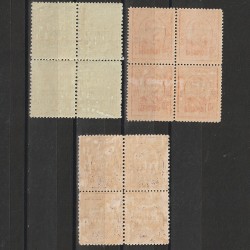 Marci cu Supratipar Timbru de Ajutor 1918