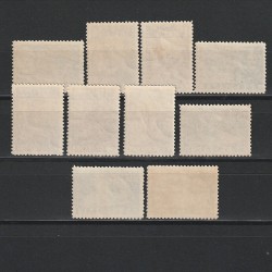 Prima aniversare a morții lui Gheorghi Dimitrov (1882-1949) Mi.739-748