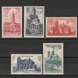 Catedrale - Fondul Național de Ajutor SG 992-996 (Stanley Gibbons) Fra