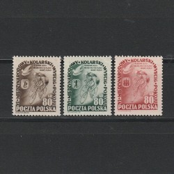 Turul Poloniei Ciclism Mi.799-801 (Michel) Polonia 1953