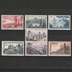 Vederi (Peisaje) Sc. 774-780 (Scott) Franta 1955