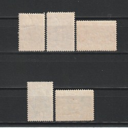 Vladislav Varnenchik Sc.299-303 (Scott) Bulgaria 1935