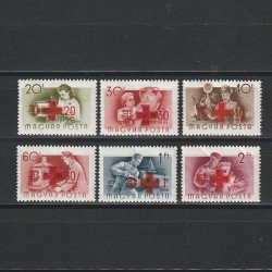 Vöröskereszt IV (Crucea Rosie) LP1549-1554 Ungaria 1957