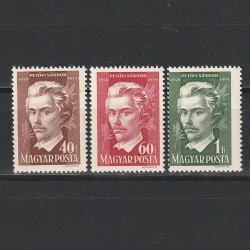 Petőfi Sándor III LP1139-1141 Ungaria 1950