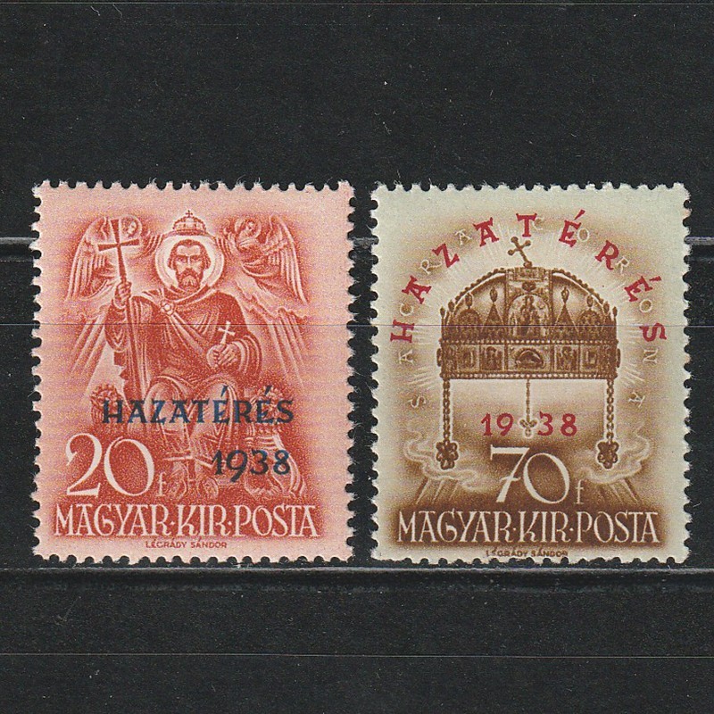 Hazatérés (Intoarcerea Acasa) LP624-625 Ungaria 1938