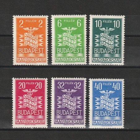 Vásár (Targ) LP576-581 Ungaria 1937