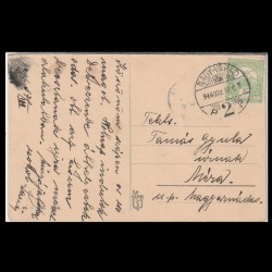 Carte poștală veche Oradea – Palatul Vulturul Negru – 1916