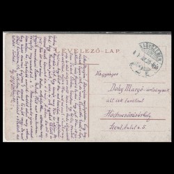 Carte poștală veche Oradea – Cazarma de pe str. Armatei – 1919