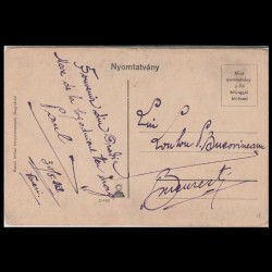 Carte poștală veche Oradea – cu 3 locatii – 1919