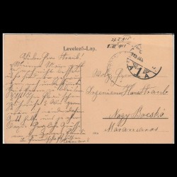 Carte poștală veche Oradea – Catedrala si Palatul Episcopal – 1915