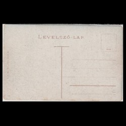 Carte poștală veche Oradea - Vedere Stradala Pietonala - 1917