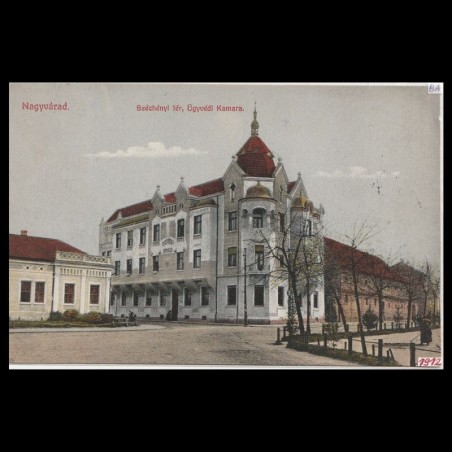 Carte poștală veche Oradea - Baroul Avocatilor - 1912