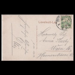 Carte poștală veche Oradea - Baroul Avocatilor - 1912