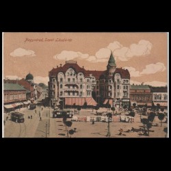 Carte poștală veche Oradea – Palatul Vulturul Negru – 1916