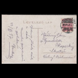 Carte poștală veche Oradea – Teatru (Szigligeti) – 1917