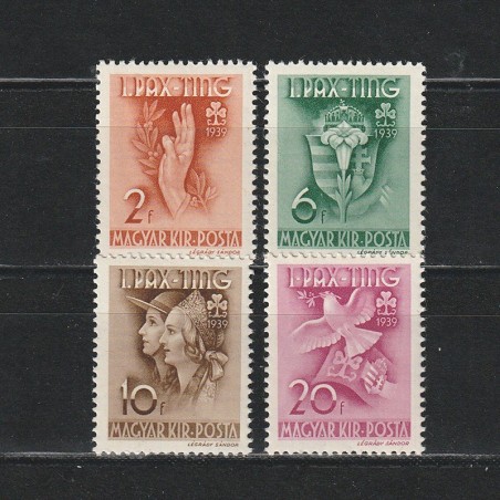 Pax-Ting LP645-648 Ungaria 1939