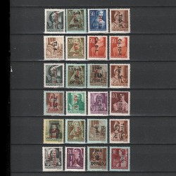 Betűs-Szöveges (supratipar Cifre si Text) LP898-923 Ungaria 1946