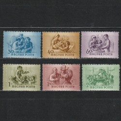 Anya és Csecsemővédelem (Ajutor pentru mame si copil) LP1424-1429 Unga