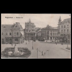 Carte poștală veche Oradea – Bémer-tér – 1915
