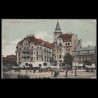 Carte poștală veche Oradea – Fekete Sas Szálloda (Hotel Vulturul Negru) – 1913