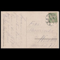 Carte poștală veche Oradea – Igazságügyi Palota (Palatul Justitiei Ora